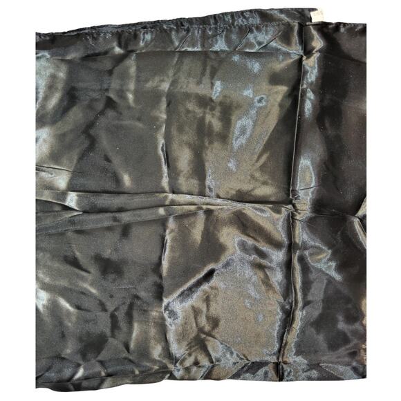 U.S. Navy Square, 32" x 32", Black, Silk-Like 100% Polyester, Formal Accessory - Picture 2 of 6